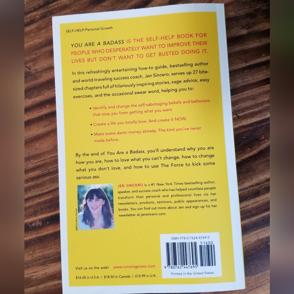 Book: You Are A Badass - Picture 2 of 2